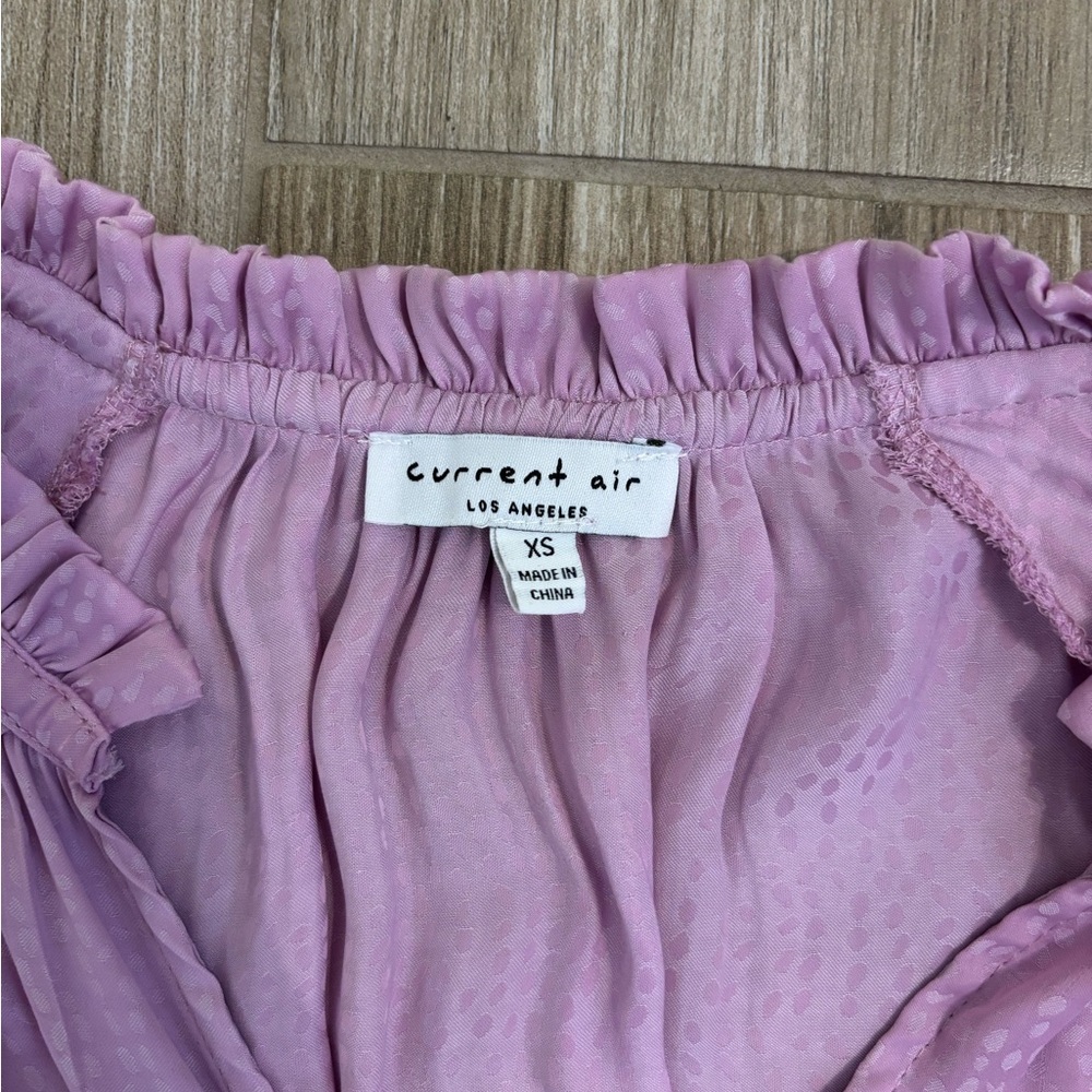 Current Air Lavender Ruffled Dress - Picture 3 of 3